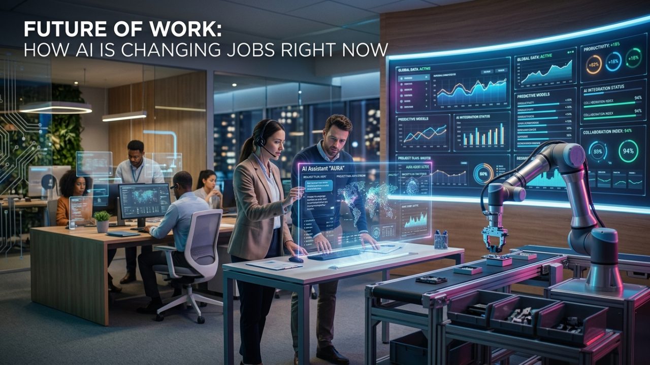 Future of Work: How AI Is Changing Jobs Right Now