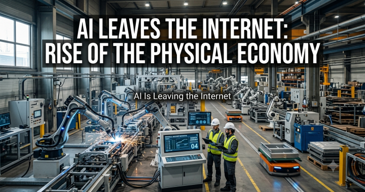 AI Leaves the Internet: Rise of the Physical Economy